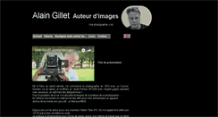 Desktop Screenshot of alaingillet-auteurdimages.fr